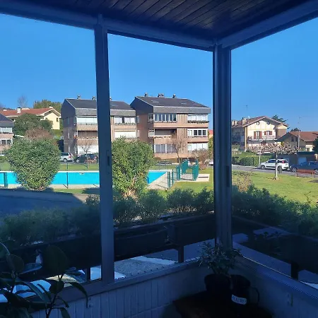 Apartamento Hondarribia con piscina, parking y terraza Exterior foto